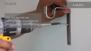 INSTALACIÓN CORTINERO DECORATIVO TUBULAR