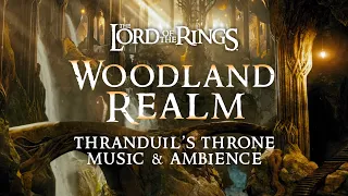 Lord of the Rings | 🍂 The Woodland Realm  Music & Ambience, Thranduil's Throne with @ASMRWeekly