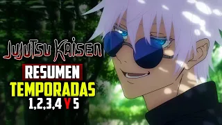 ⛩Era NORMAL y SE VOLVIÓ la MALDICIÓN más FUERTE de TODAS | Jujutsu Kaisen RESUMEN T 0,1,2,3,4 y 5