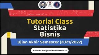 TUTORIAL CLASS UAS STATISTIKA BISNIS MBTI 2021