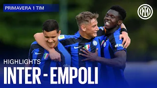 INTER 2-0 EMPOLI | U19 HIGHLIGHTS | CAMPIONATO PRIMAVERA 1 TIM 22/23 ⚽⚫🔵