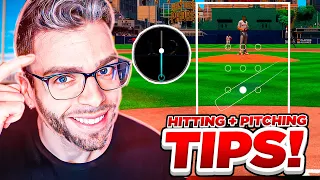 How to get GOOD at MLB The Show 23 (Hitting & Pitching Tips)