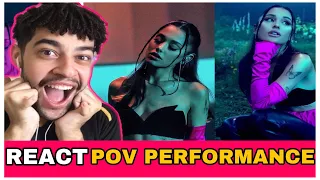 Ariana Grande - pov (Official Live Performance) Vevo (REACTION / REAÇÃO) | EDY KENDALL