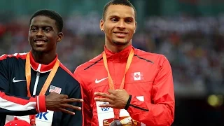 Andre De Grasse Wins Bronze in Men's 100m | CBC Sports