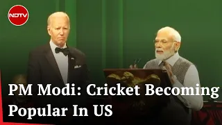 PM Modi's US Visit | Cricket Becoming Popular In US: PM Modi During State Visit