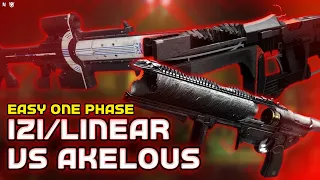 EASY ONE PHASE VS AKELOUS | Spire of the Watcher DPS Strat | Destiny 2 Season of the Seraph