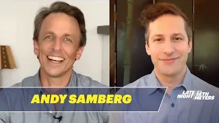 Andy Samberg Finally Confronts Seth's Dog