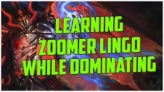 LEARNING ZOOMER LINGO WHILE DOMINATING! S11 SMITE RANKED CHERNOBOG