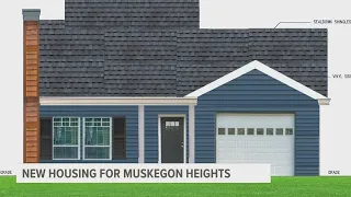 Muskegon Heights developer unveils designs for some of city's first new homes in 17 years