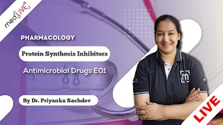 Antimicrobial Drugs (E01)Mastery | Protein Synthesis Inhibitors (Pharmacology) by Priyanka Sachdev