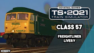 Train Simulator 2021 : Class 57 : Freightliner Livery : Shunter