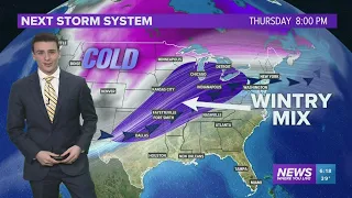 Sunny weekend followed by more wintry weather next week | Feb 18 Forecast