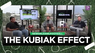 What do we like best about Klint Kubiak’s effect on Saints so far?