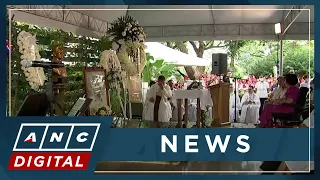 Marcos, family visit patriarch's grave at Heroes' Cemetery | ANC