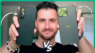 ¿Puede un SONY contra un iPhone? 14 Pro Max vs Xperia 1 V