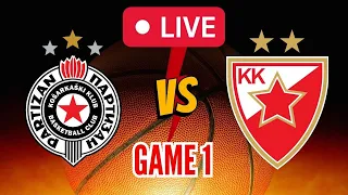 Partizan vs Crvena Zvezda ABA League Playoffs Play by Play Scoreboard