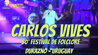 Impactante show de Carlos Vives en el 50° Festival de Folclore de Durazno (Uruguay)