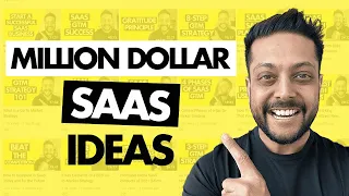 How To Create Million Dollar SaaS Ideas (Step-By-Step Strategy)