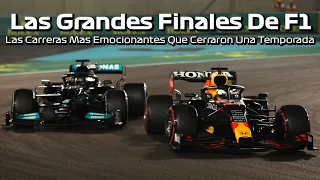 Grandes "Finales" En F1 ! | Los Finales Mas Emocionantes De La Historia De F1
