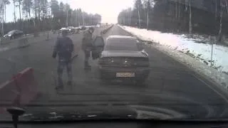 Авария на М7 в Лакинске