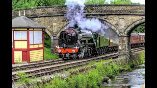 The Flying Scotsman at the Keighley and Worth Valley Railway (KWVR)