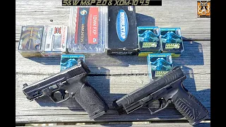 S&W M&P 2.0 & Springfield XDm 4.5 10MM Reliability Test