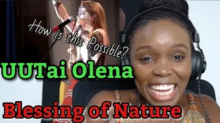 African Girl First Time Reaction to UUTAi Olena - Blessing of Nature