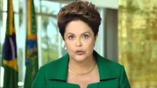 Brasil está preparado para a Copa do Mundo, diz Dilma em pronunciamento