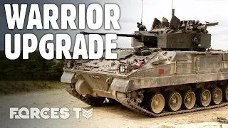 WARRIOR UPGRADE: Is This The Future Of The British Army's Armoured Vehicle? • FUTURE | Forces TV