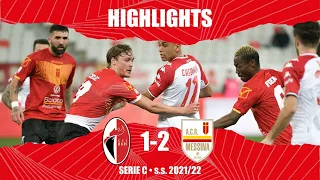 #LegaPro '21-'22 Gir. C // Highlights Bari-Messina 1-2