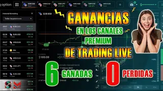 TRADING LIVE, 6 GANADAS 0 PERDIDAS /  6 WINS 0 LOSSES😍🤑😎