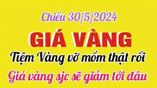 Giá vàng mới nhất chiều nay 9999 ngày 30/5/2024- GIÁ VÀNG MỚI NHẤT- Bảng giá vàng 24k 18k 14k 10k