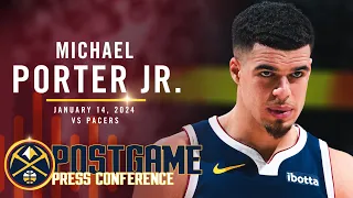 Michael Porter Jr. Full Post Game Press Conference vs. Pacers 🎙