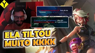 FOQUEI A MELISSA E ELA TILTOU | Mobile Legends: Bang Bang