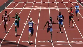 Norway's Karsten Warholm breaks world record to win gold in men's 400m hurdles||Olympics||highlights