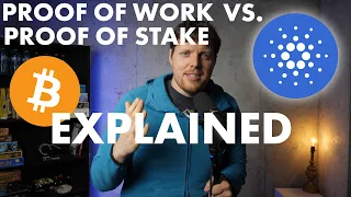 Proof Of Work VS. Proof Of Stake Explained by Charles Hoskinson (2020)