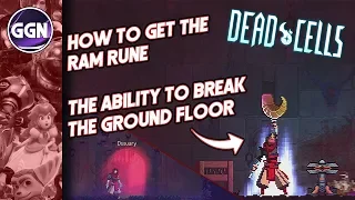 How to get the Ram Rune | The Ability to break the Ground Floors | Dead Cells
