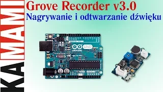 Grove Recorder v3.0 - moduł pozwalający na nagrywanie oraz odtwarzanie dźwięków