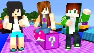 Minecraft Lucky Block - COMPETIÇÃO DIVERTIDA