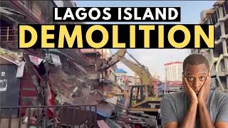 The Demolition in Lagos Island, Nigeria