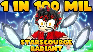 I GOT STARSCOURGE RADIANT BREAKTHROUGH ON ROBLOX SOL'S RNG!