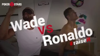 Dwyane Wade vs. Cristiano Ronaldo Wake-Up Challenge #RaiseIt