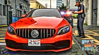 Billionaire's M3 Comp VS C63S in GTA 5|  Let's Go to Work| GTA 5 Mods| 4K