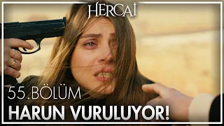 Yaren, Harun'u vuruyor - Hercai 55. Bölüm