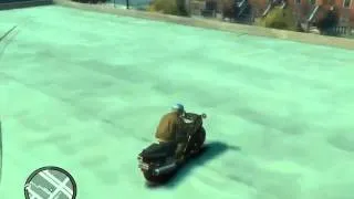 GTA 4 Супер трюки на мотоцикле