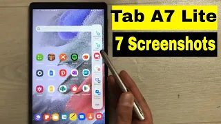 Samsung Tab A7 Lite: 7 Ways to Take Screenshots for Beginners