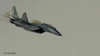 Slovak Air Force and MiG-29AS in action, part 11, live firing in pair (2) with 30mm cannon GŠ 30-1,