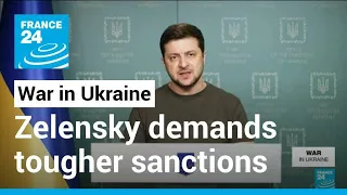 Ukraine urges new Russia sanctions after nuclear plant attack • FRANCE 24 English