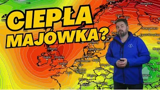 CIEPŁA MAJÓWKA? Jest na to SZANSA!  Przeglądamy pierwsze wyliczenia. Prognoza na sobot. PRZYMROZKI.