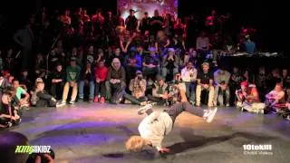 Leelou (NDL) Vs Mat (ITA) - King Of The Kidz 2014 - Quarter Final